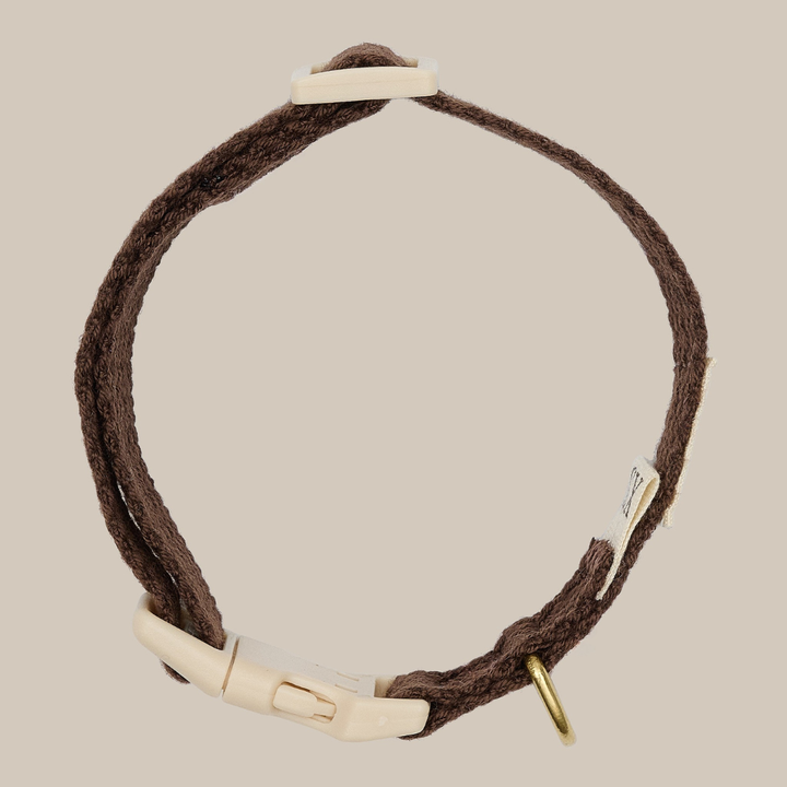 Mini-Welpenhalsband / Dunkelbraun