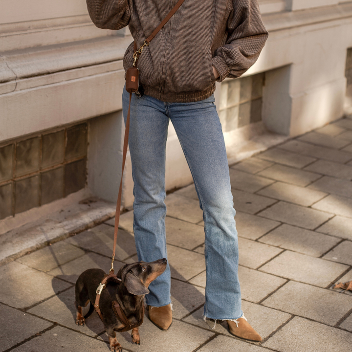 brun hundesnor bomuld