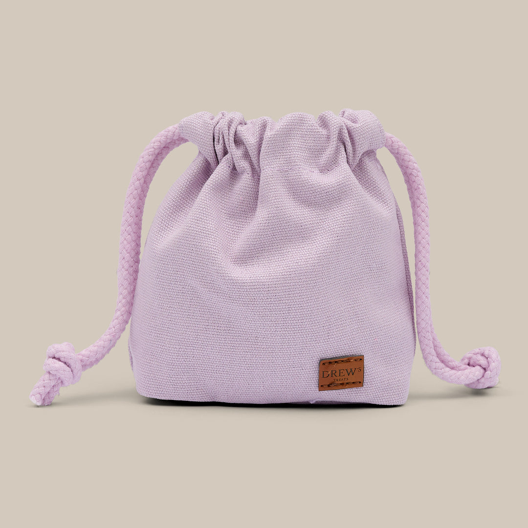 Lila / Leckerli-Tasche (Canvas)