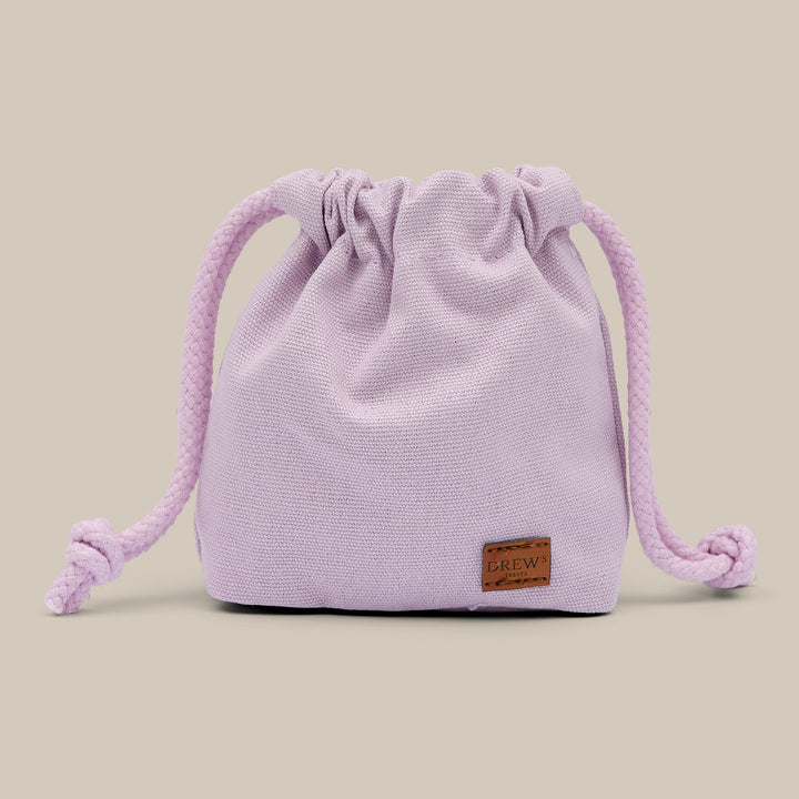 Lila / Leckerli-Tasche (Canvas)