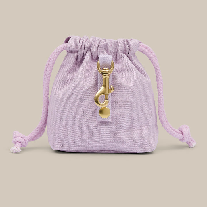 Lila / Leckerli-Tasche (Canvas)