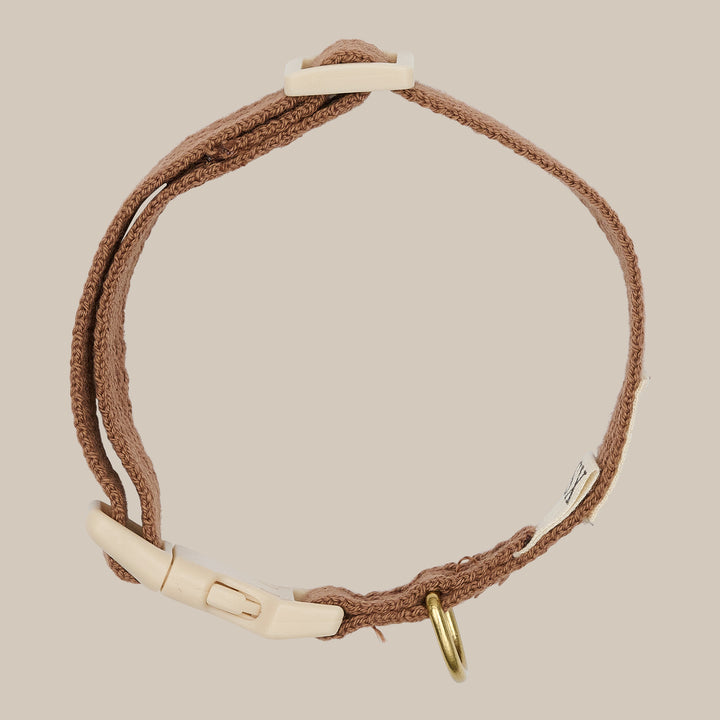 Mini hvalpehalsbånd / Brun