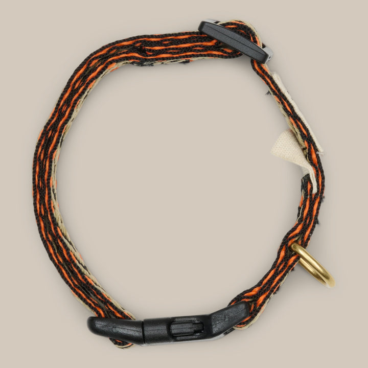 Bright Orange / Helles Welpenhalsband (mini)