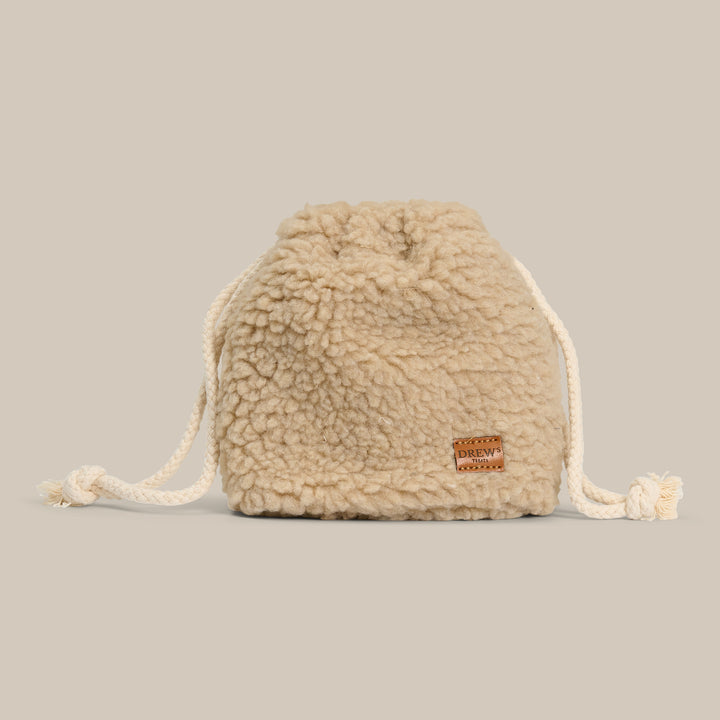 Leckerlibeutel / Perfekt für Training und Spaziergänge - Teddy (beige)