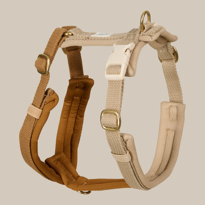 Cortado PRO / Justerbar hundesele (brun/beige)
