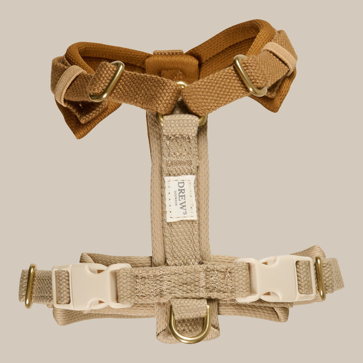 Cortado PRO / Justerbar hundesele (brun/beige)