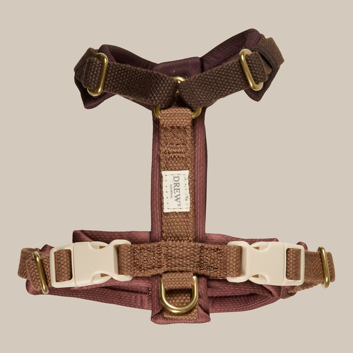 Chocolate PRO / Justerbar hundesele (mørkebrun)