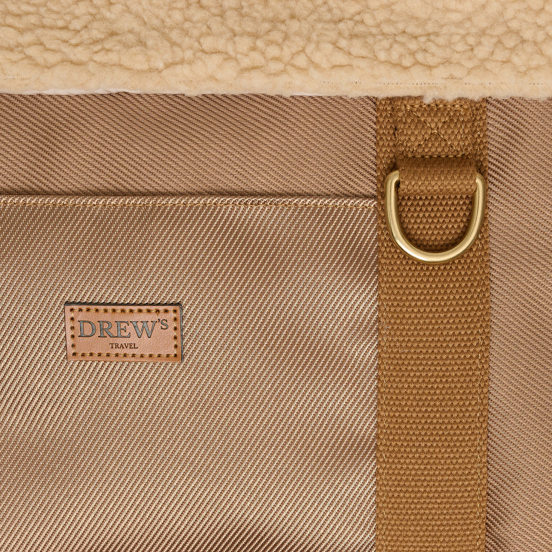 Aspen // Sporty hundetaske med blødt inderfor i teddy fleece