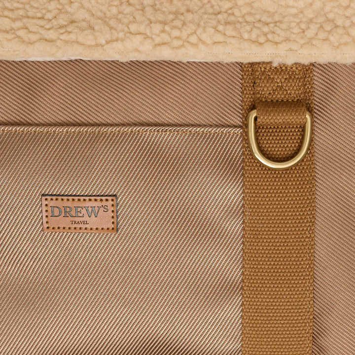 Aspen // Sporty hundetaske med blødt inderfor i teddy fleece