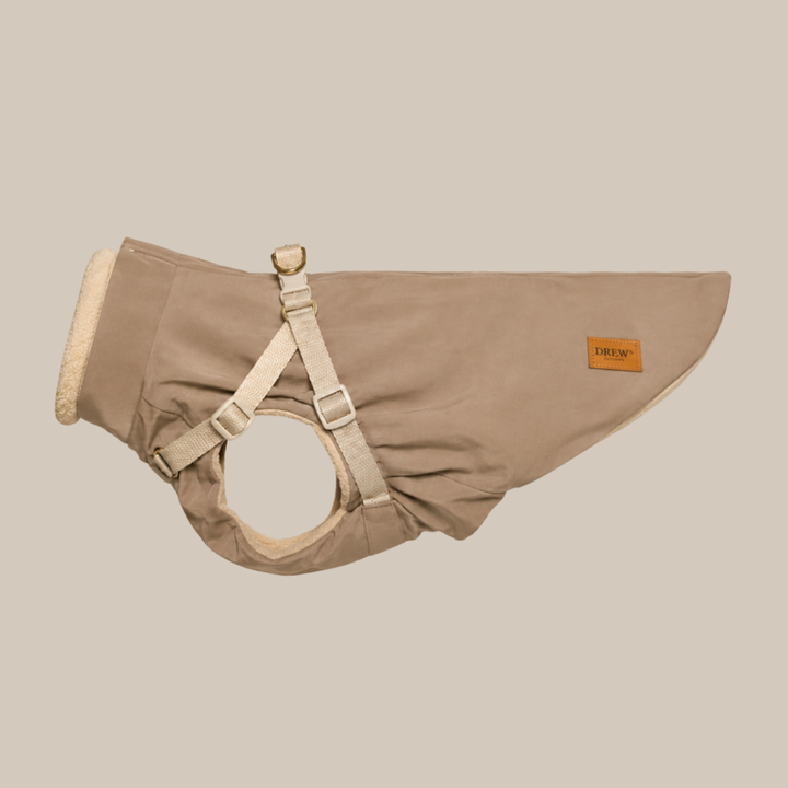 Zermatt / Dachshund Step-in Dog Jacket (sand) 2026