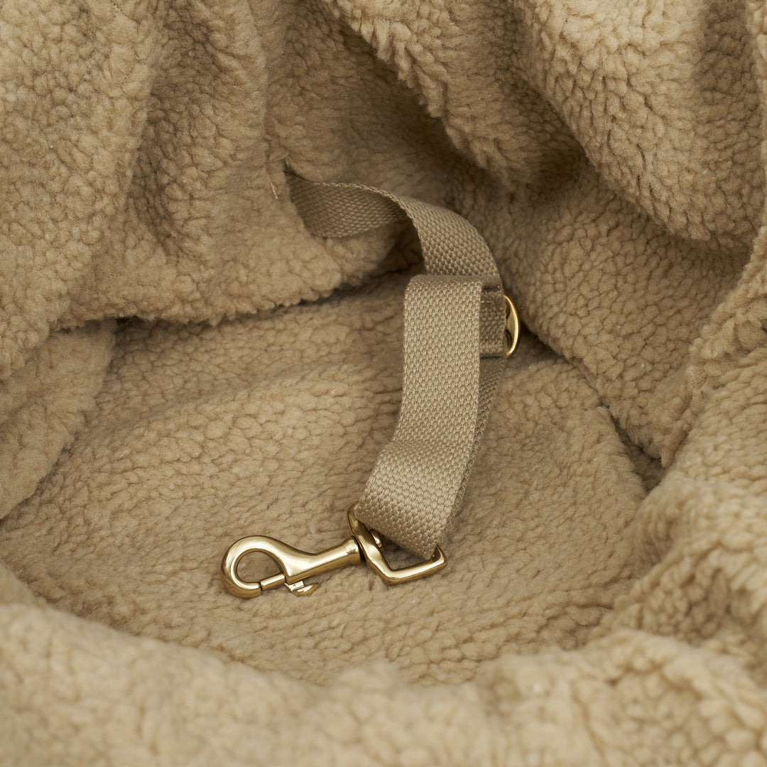 Sage / Hundetasche mit Teddyfutter (2026)