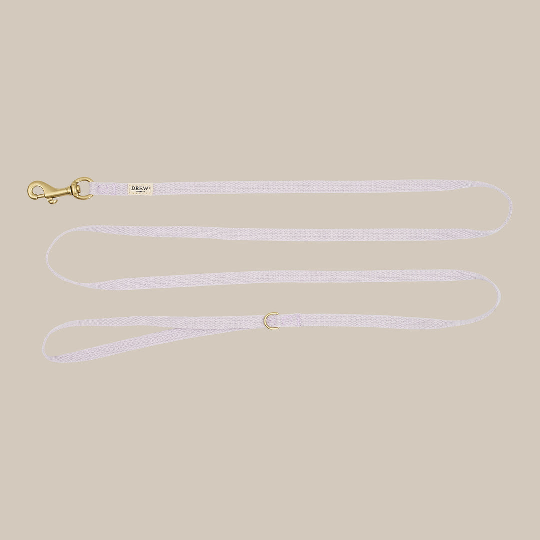 Purple / Light and soft puppy leash (mini)